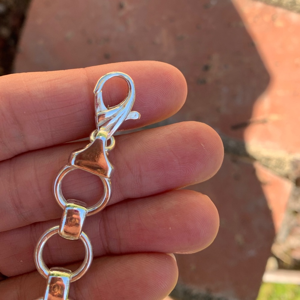 Silver Loop Bracelet - image 5